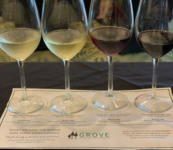 Grove Lakewood Ranch Wine Around the world Event
